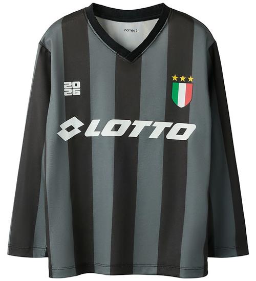 Name It Bluse - NknJumb - Lotto - Lava Smoke/Black