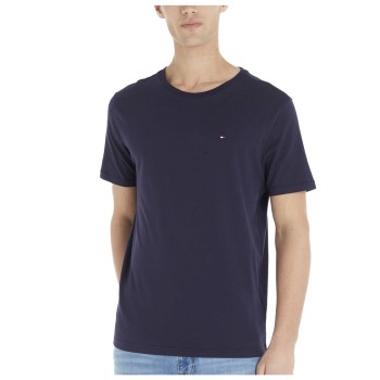 Tommy Hilfiger Cotton Icon Crew Neck SS Marineblå økologisk bomuld XX-Large Herre