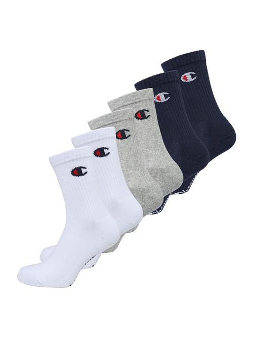 Champion Sokker  navy / grå-meleret / rød / hvid