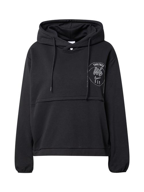 NIKE Sweatshirt  sort / hvid