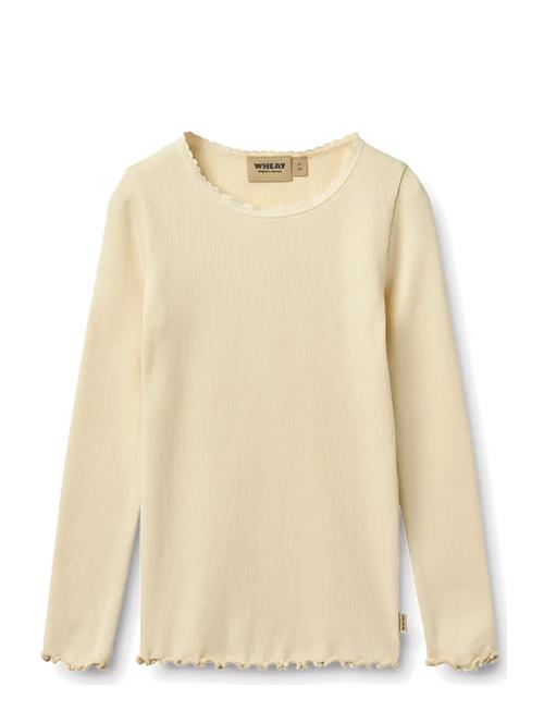 Wheat | Rib T-Shirt L/S Reese | 98