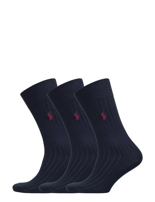 Polo Ralph Lauren | Ribbed Crew Sock 3-Pack | 43-46