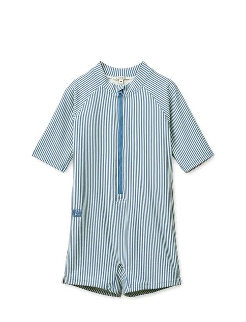 Liewood | Max Seersucker Shortsleeve Swim Jumpsuit | 98