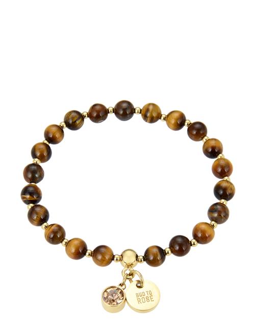 Bud to rose | Beverly Braceletbrown/Gold | ONE SIZE
