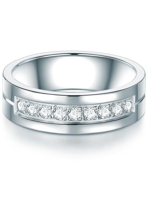 Trilani Ring  sølv / transparent