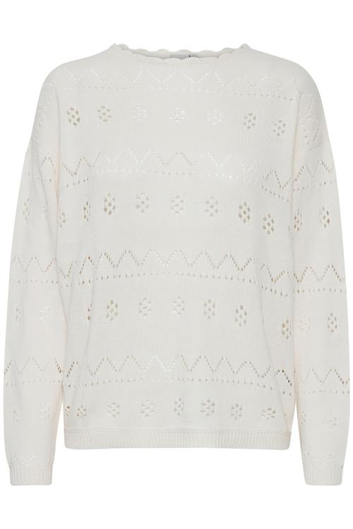 ICHI Pullover 'IHLaluha'  hvid