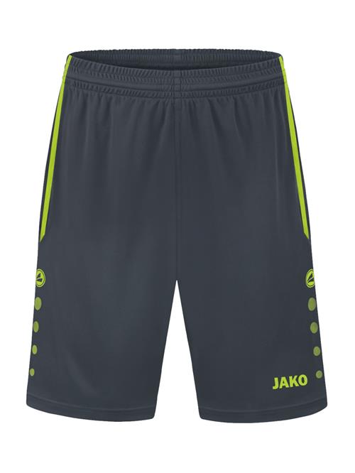 JAKO Sportsbukser  basalgrå / neongrøn