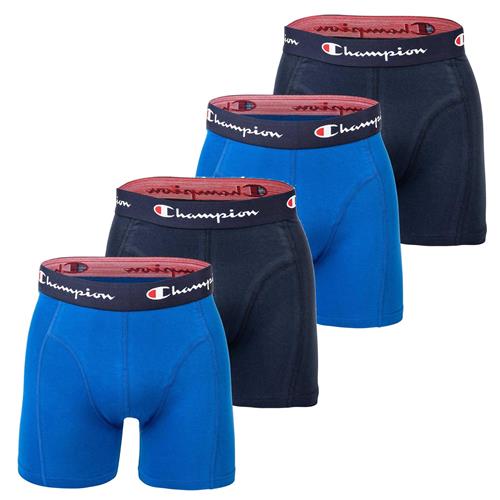 Champion Boksershorts  blå / navy / rød / hvid
