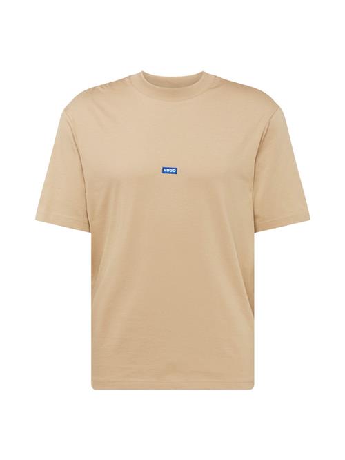 HUGO Bluser & t-shirts 'Nieros'  beige / blå / hvid