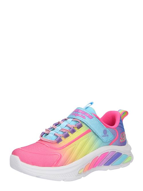 Se SKECHERS Sneakers 'RAINBOW CRUISERS'  navy / lyseblå / gul / lys pink hos About You