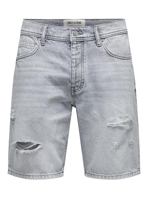 Only & Sons Jeans 'Edge Ram'  lysegrå