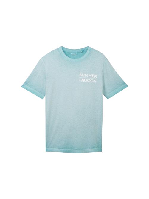TOM TAILOR Bluser & t-shirts  lyseblå / hvid