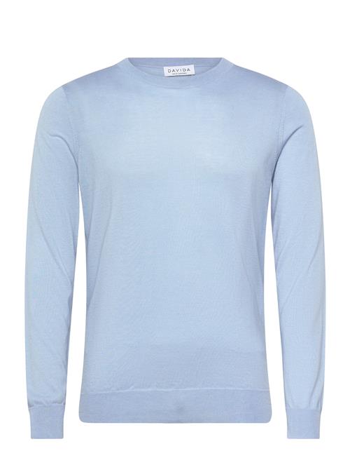 Davida Cashmere | Man Fine Knit O-Neck Sweater | L