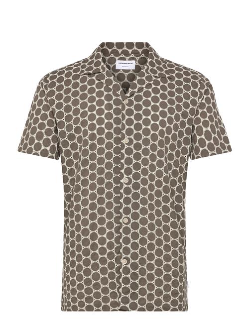 Lindbergh | Embroidery Cotton Shirt S/S | S