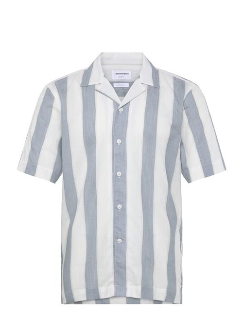 Lindbergh | Striped Linen/Cotton Shirt S/S | XXL