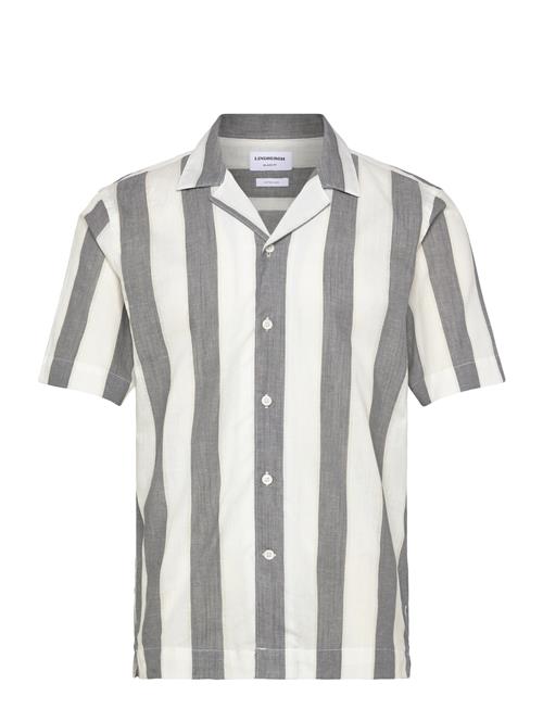 Lindbergh | Striped Linen/Cotton Shirt S/S | L