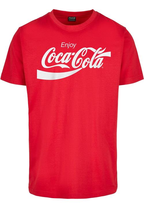 Merchcode Bluser & t-shirts 'Coca Cola'  rød / hvid