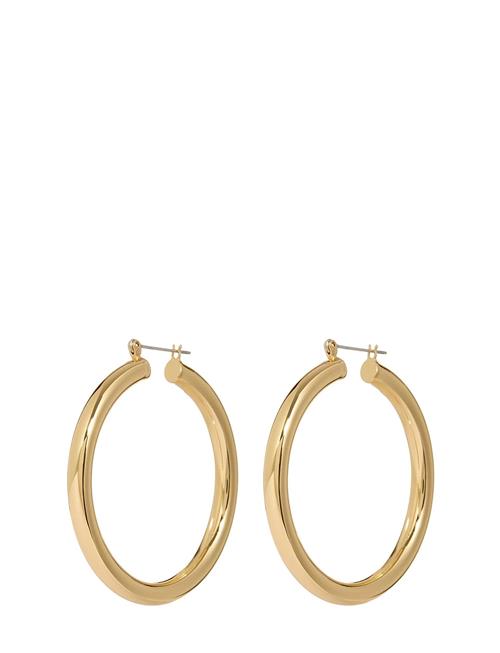 LUV AJ | The Amalfi Tube Hoops-14K Antique Gold | ONE SIZE