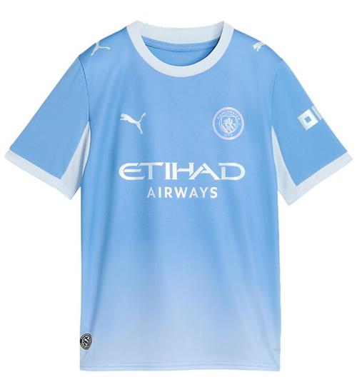 Puma T-shirt - MCFC - Light Blue/Icy Blue
