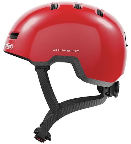 Abus Cykelhjelm - Skurb Kid - Shiny Red