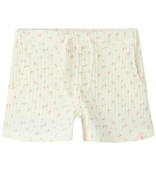 Lil' Atelier Shorts - Rib - NmfHulla - Coconut Milk