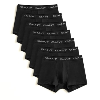 Gant 7P Basic Cotton Boxer Trunks Sort bomuld X-Large Herre