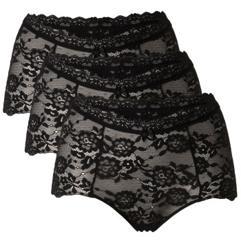 Missya Trusser 3P Lace Maxi Flerfarvet-2 Large Dame