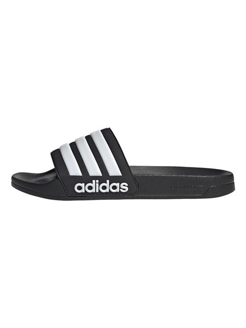 ADIDAS PERFORMANCE Pantoletter 'Adilette'  sort / hvid