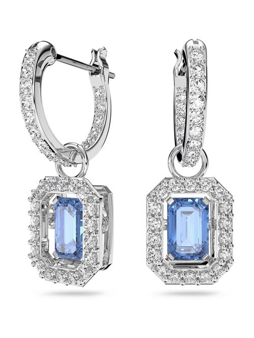 Swarovski Øreringe 'Una'  blå / sølv / transparent