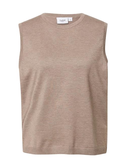 SAINT TROPEZ Vest 'Mila'  beige-meleret