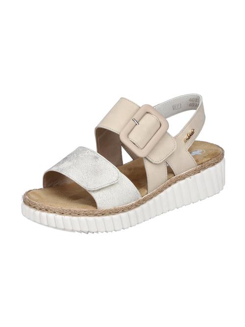 Se Rieker Sandaler  nude / guld / sølv hos About You