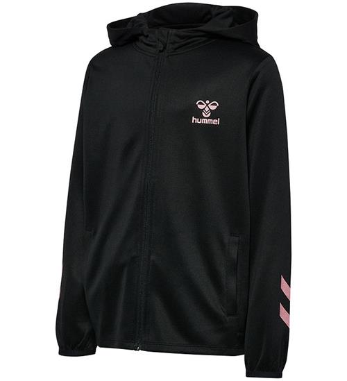 Hummel Cardigan - hmlShimmer Track Jacket - Black/Bridal Rose