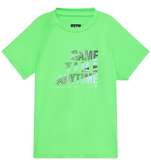 Color Kids T-shirt - Green Mint m. Print