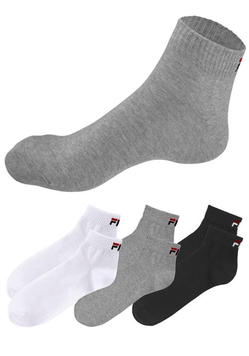 FILA Sokker  grå / sort / hvid