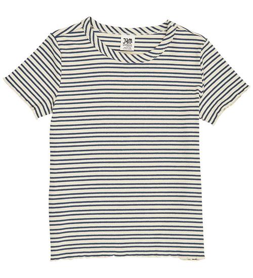 Jam Generation T-shirt - Rib - Tofu/Navy