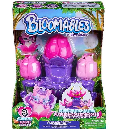 Hatchimals Legetøj - Bloomables Flower Fest - 3-pak