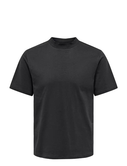 ONLY & SONS | Onsotis Life Reg Mock Neck Tee | S