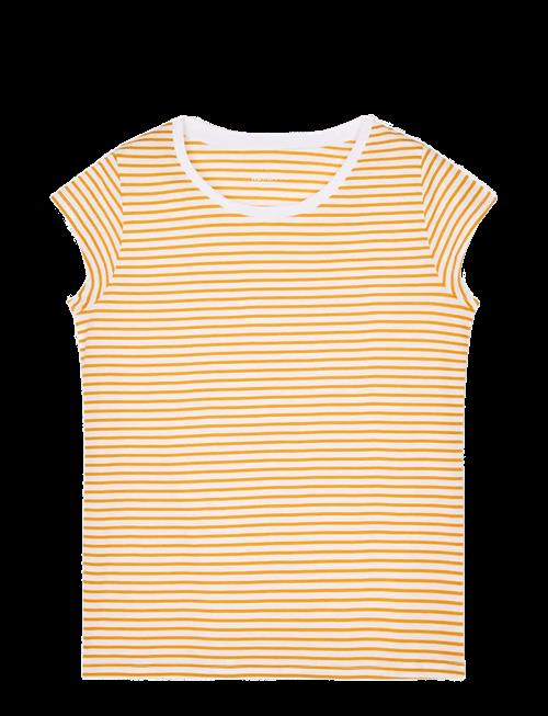 Mads Nørgaard | Organic Jersey Stripe Teasy Tee Fav | M
