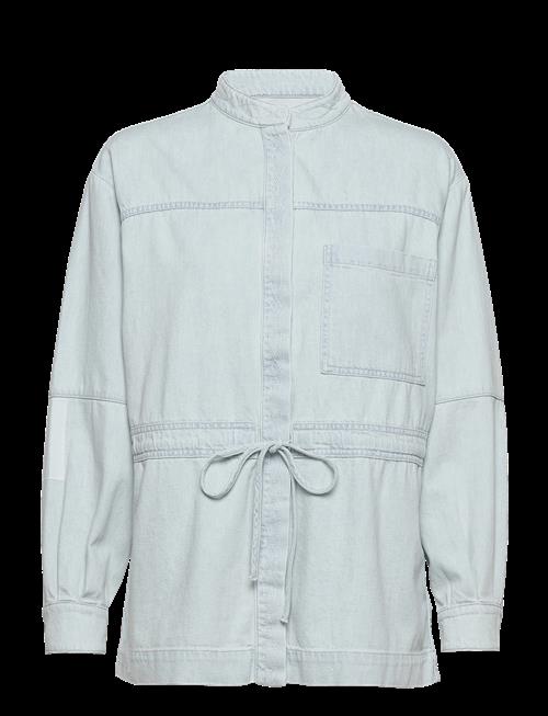 Closed | Women Denim Patchwork Overshirt Light Blue | M