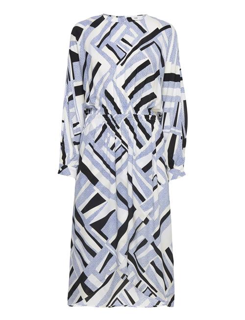 Closed | Gathered Dress Galaxy Blue | S