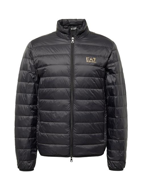EA7 Emporio Armani Vinterjakke 'Core Identity'  guld / sort