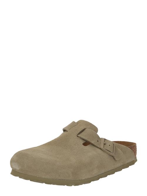 BIRKENSTOCK Træsko 'Boston'  khaki