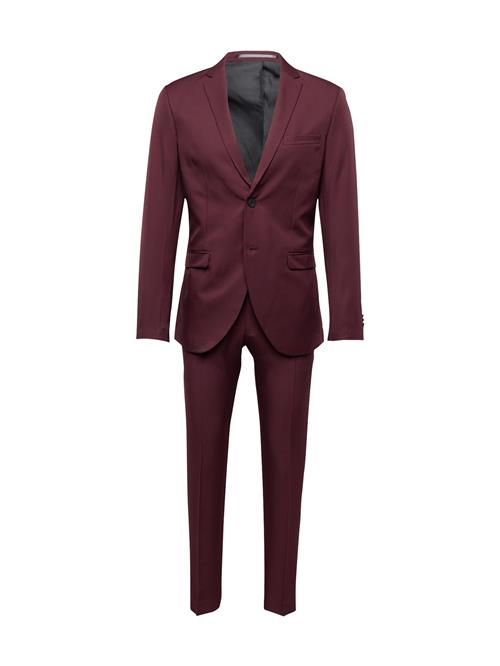Jack & Jones Premium Jakkesæt 'JPRCOSTA'  vinrød