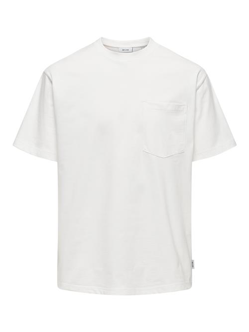 Only & Sons Bluser & t-shirts 'ONSArchie'  blodrød / hvid