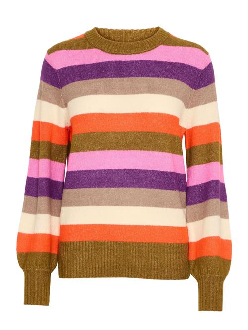 ICHI Pullover 'IHEden'  lysegul / khaki / lilla / pink