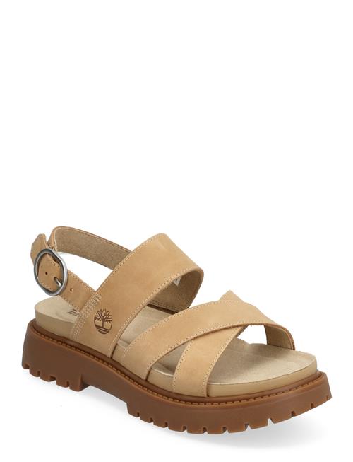 Timberland | Clairemont Way Backstrap Sandal Medium Beige Nubuck | 38