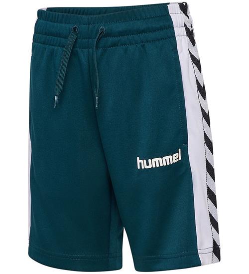 Hummel Shorts - HmlJR Chevron - Reflecting Pond