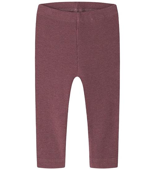 Name It Leggings - Rib - Noos - NbnKab - Wild Ginger