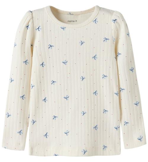 Name it Bluse - NmfKathlen - Antique White