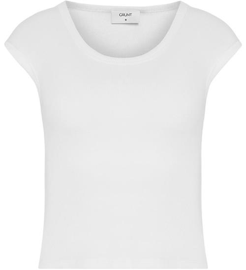 Grunt Top - GrNarielle - Rib - Hvid